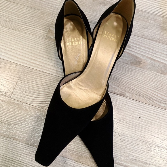 Stuart Weitzman Shoes Stuart Weitzman Black Heels Poshmark
